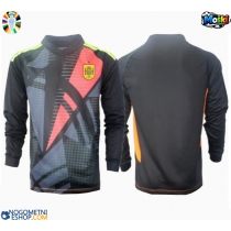 Moški Nogometni dresi Španija Vratar Gostujoči EP 2024 Dolgi Rokav